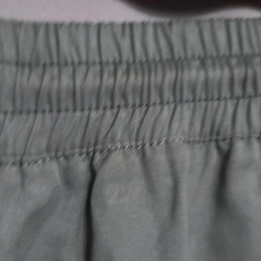 Good American‎ Womens RWP Athletic Pants Gray Elastic Drawstring Sz 5/2X EUC